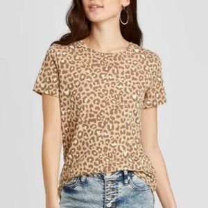 Target, Zoe and Liv Cheetah Print Top